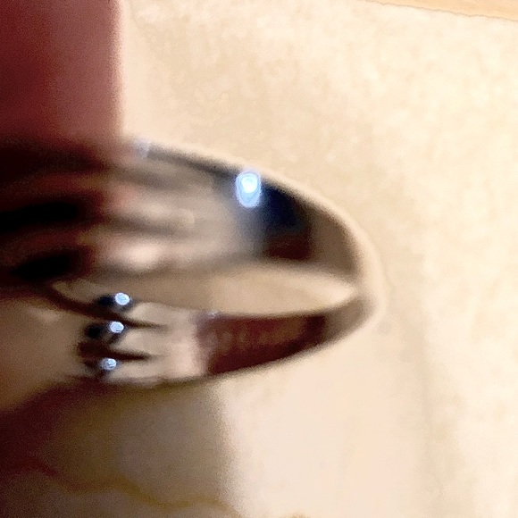 💥3/$15💥 Sterling Silver 3-Tier Ring, Size 8 1/4 - Picture 4 of 4